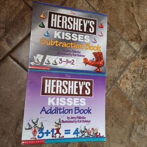 Scholastic The Hersheys Kisses addition and subtraction book lot